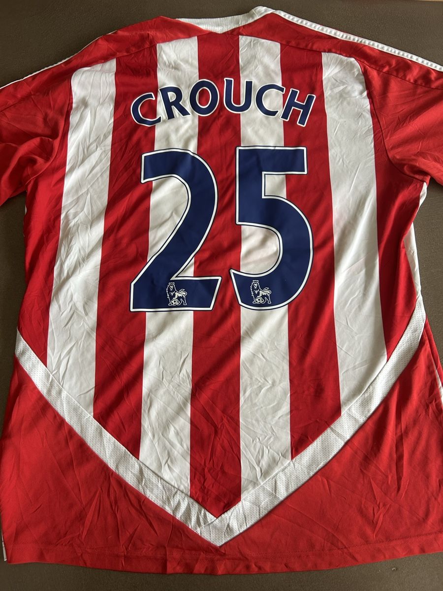 Canottiere & Pantaloni: Maillot Stoke City 2011 floquée Crouch – Usato da Courgenay venduto da mar_w26c 1