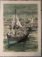 Henri Westel (1925-2012) Lithographie signiert handsigniert
