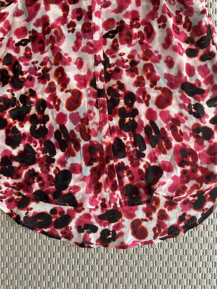 H&M Camicette: H&M Bluse, leicht, Pink/weiss, 38/40 – Usato da Solothurn venduto da Bobesch08 5