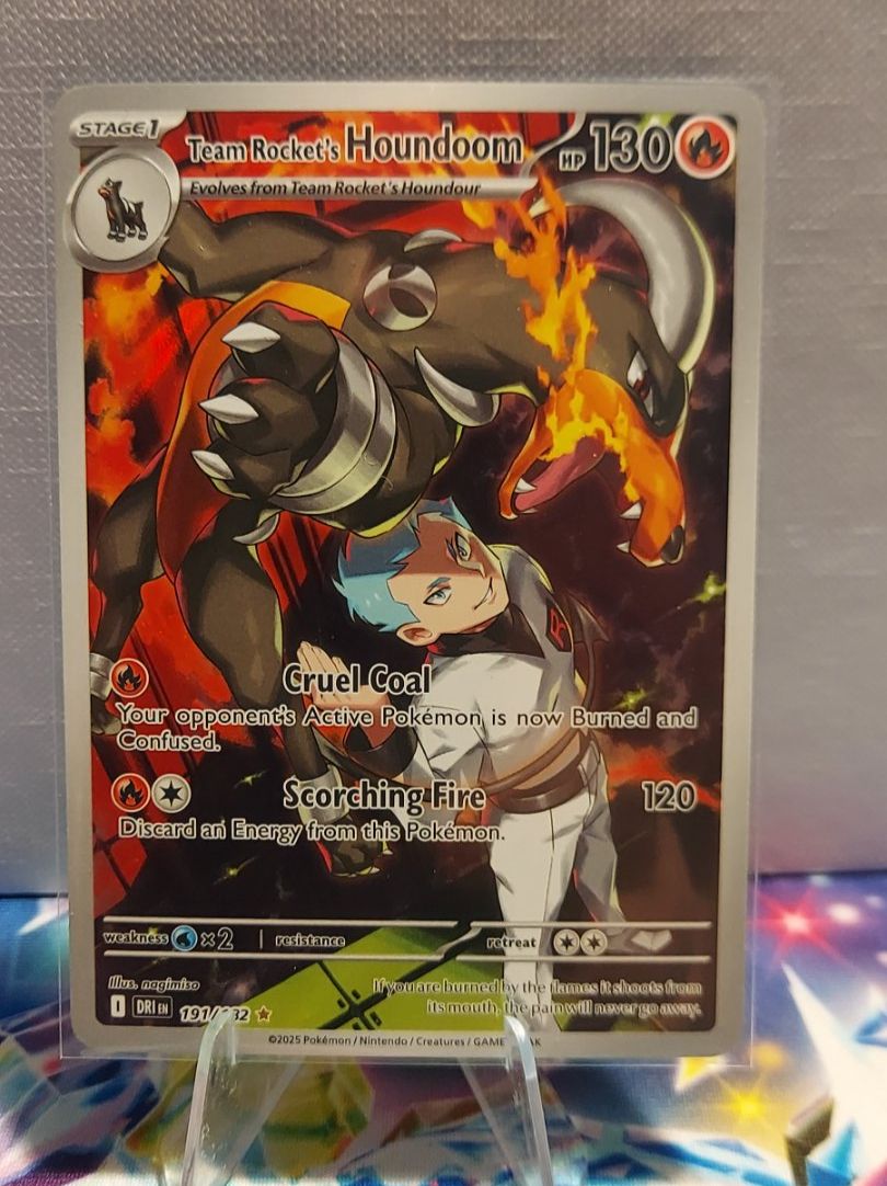 Pokémon Carte collezionabili: Carte Pokémon: Team Rocket's Houndoom – Nuovo (secondo la descrizione) da Val-d'Illiez venduto da GGF2385
