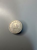 1/2 Franken 1937 Münze guter Zustand