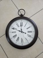 IKEA YULLA Wanduhr Ø 40 cm – Dunkelbronze – Vintage-Design