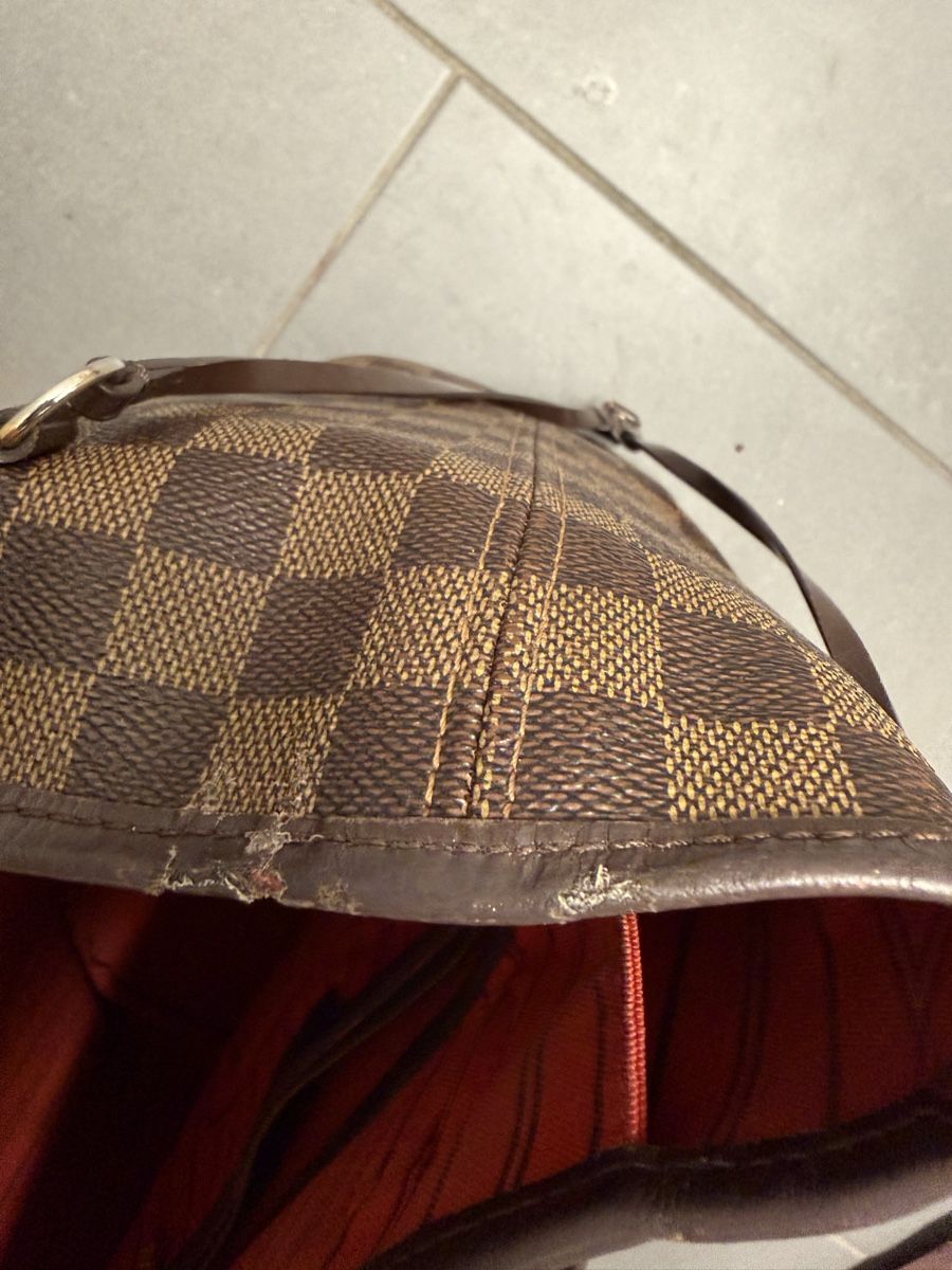 Louis Vuitton Taschen für Damen: Louis Vuitton Neverfull MM, gebraucht mit Gebrauchsspuren. – Gebraucht aus Stäfa von buecher10 6