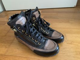 Candice Cooper Sneaker braun/Leopard Gr. 36 NEU