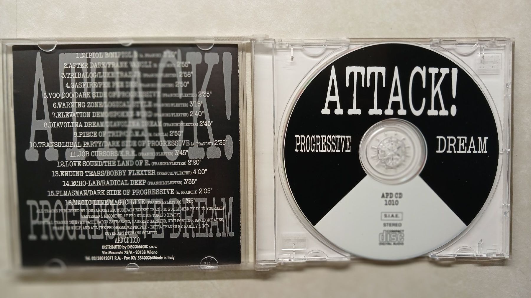 CDs: ATTACK Progressive Dream – Gebraucht aus hinwil von tho_j6kz 1