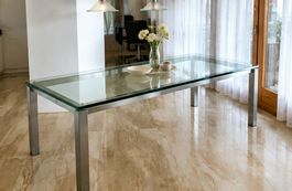 Rolf Benz Glastisch 200x90 cm