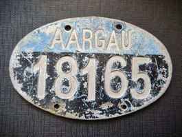 Velonummer AG vor 1925