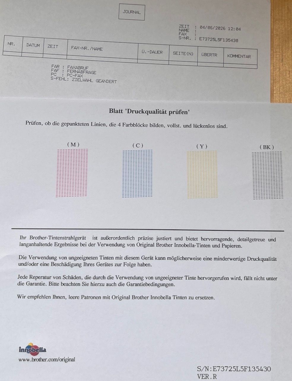 Brother Stampanti: Drucker Multifunktionsdrucker Tinte Brother MFC-J5720DW – Usato da Wettingen venduto da aberhallo01 1
