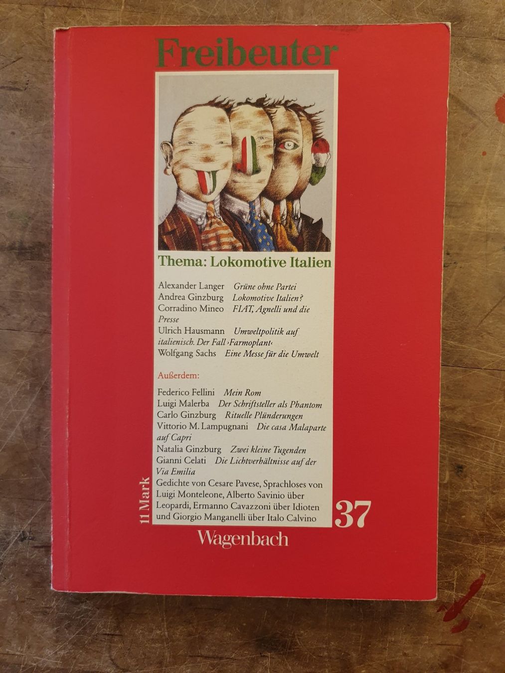 Bücher: Freibeuter 37 - Wagenbach - Wagenbach – Gebraucht aus Zürich von loosebone