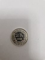 Moneta 2 Fr. 1960 Svizzera Helvetia Argento
