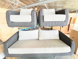 Gartenlounge leicht defekt, Neupreis 9439,-