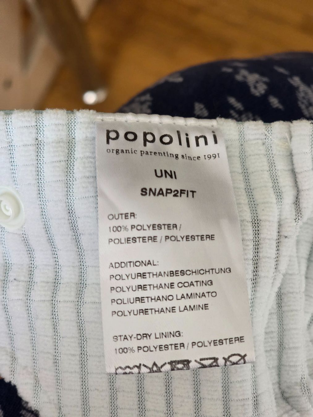Secchi per pannolini & Pannolini: Popolino Snap2fit Überhose – Usato da Wettingen venduto da Francesca011 2