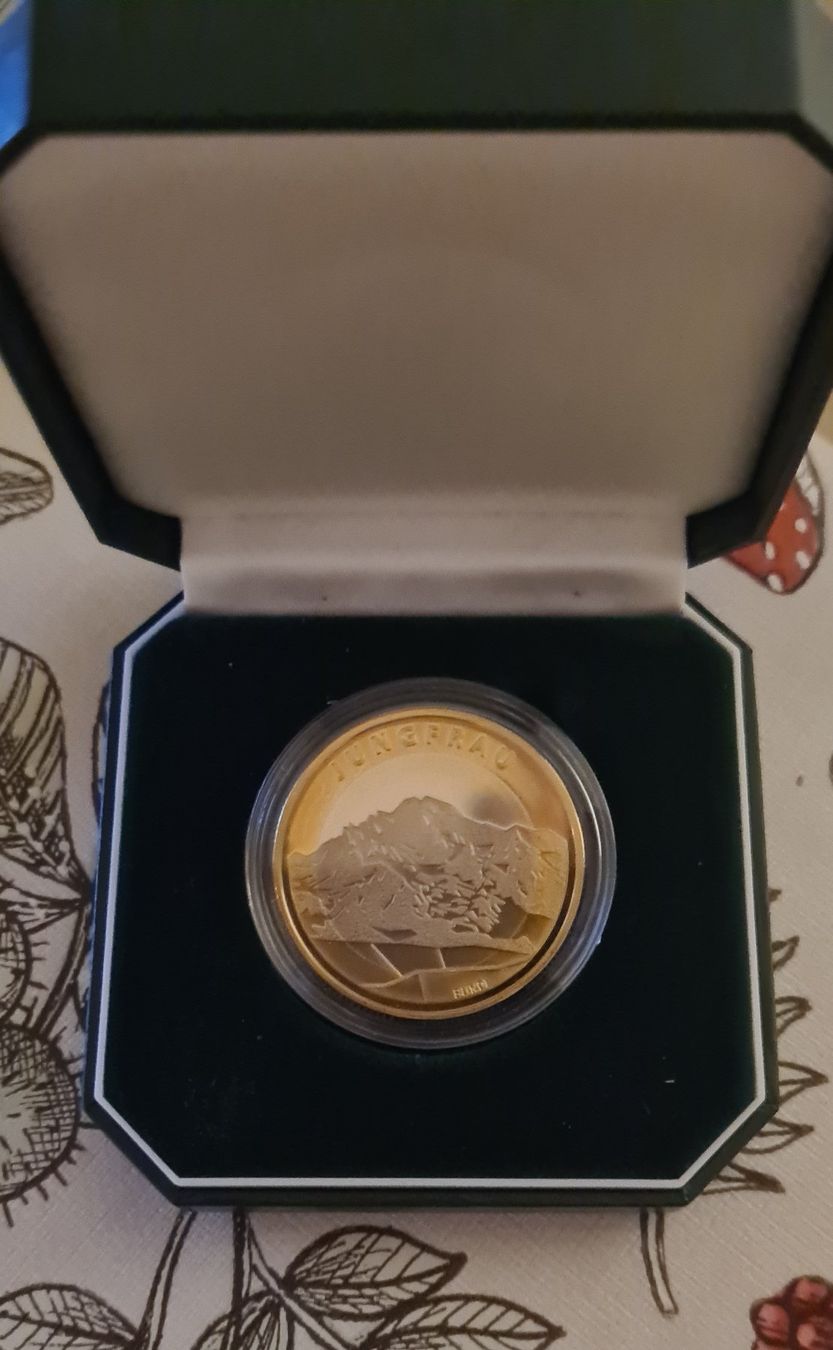 Tutti le monete: Monnaie commémorative Jungfrau 2005 – Nuovo e nell'imballaggio originale da Estavayer-Le-Lac venduto da limo-nade 1