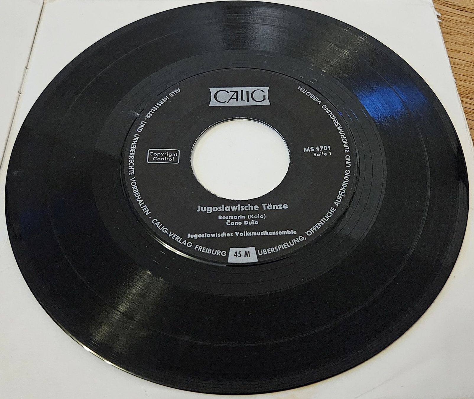Dischi in vinile: Vinyl-Single Jugoslawische Tänze – Usato da Schaffhausen venduto da asyouwestley 2