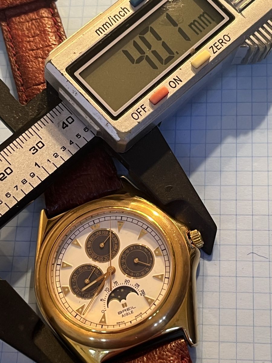Breil Orologi: Breil Aigle – Phase de Lune & Calendrier – Usato da Neuchâtel venduto da wyl_zxp8 1