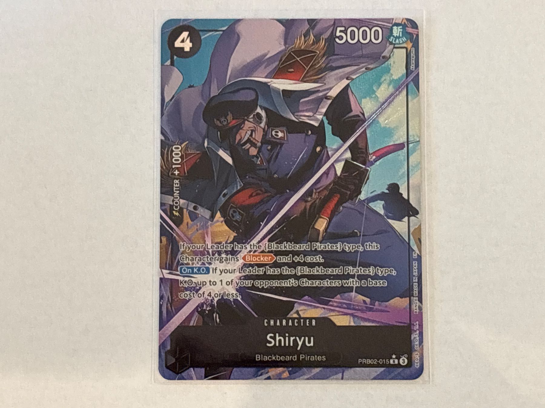 Bandai Carte collezionabili: One Piece TCG CARD PRB02-015 ENG – Nuovo (secondo la descrizione) da Schaffhausen venduto da Brickorama0815