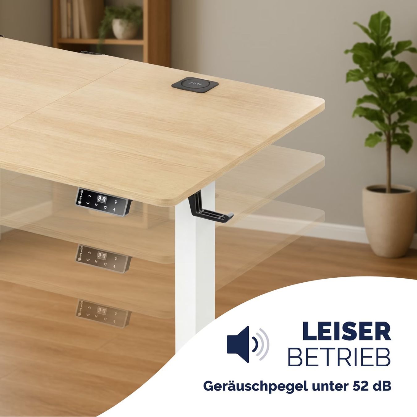 Scrivanie: Casaria Elektrischer Schreibtisch – Usato da Dottikon venduto da Ol4991 3