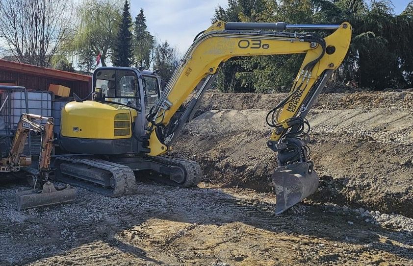 Wacker Neuson Escavatori: Wacker Neuson Bagger 8.5t mieten – Usato da Wängi venduto da sid_96gk