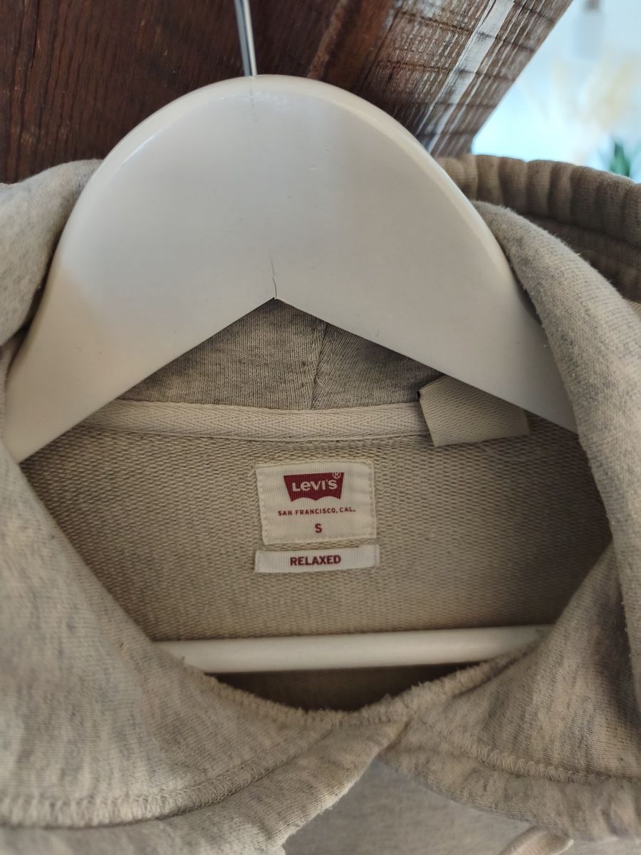 Levi's Maglioni & Felpe: Levi's Hoodie, Grösse S, grau/weiss – Usato da Staufen venduto da raphrow 1