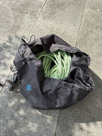 Mammut Seilrucksack mit integrierter Seilplane – neuwertig