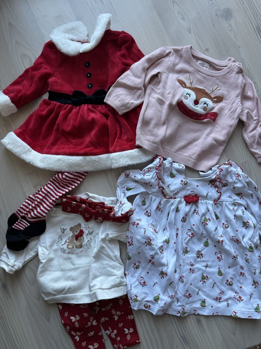 Lotti & Set di vestiti: Weihnachtskleidung Baby Gr 56 & 68 – Usato da Emmetten venduto da cat_7fvq 1