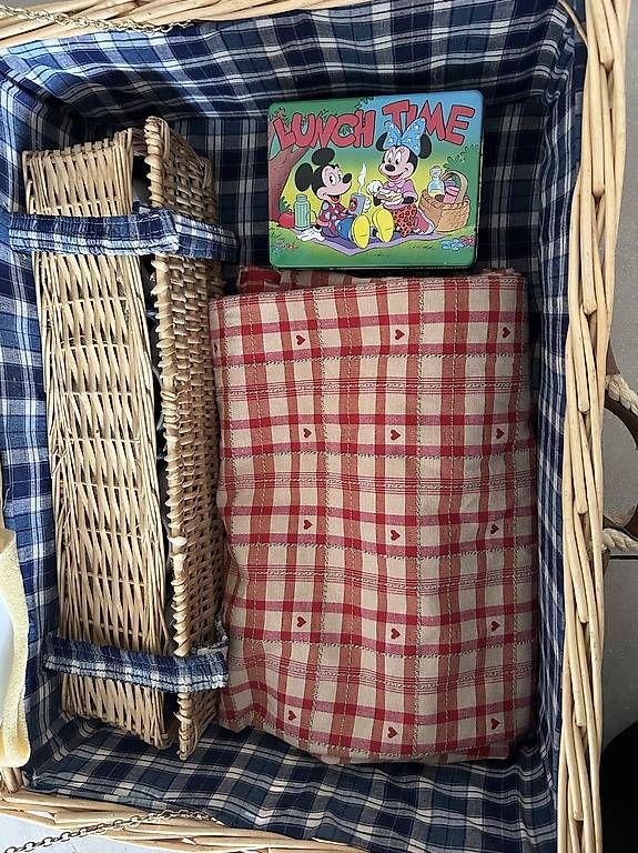 Altro per la casa: Cesta da picnic vintage – Usato da Cugnasco venduto da dilan1 2