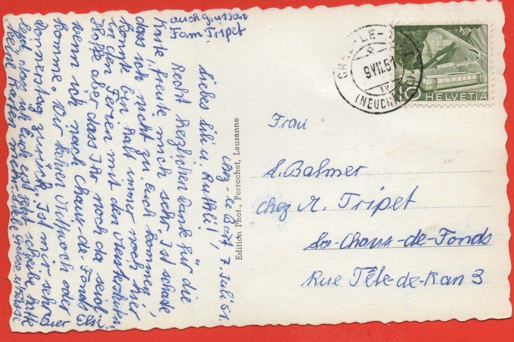 Cartoline postali: CHEZ LE BART – Usato da Jona venduto da philajona 1