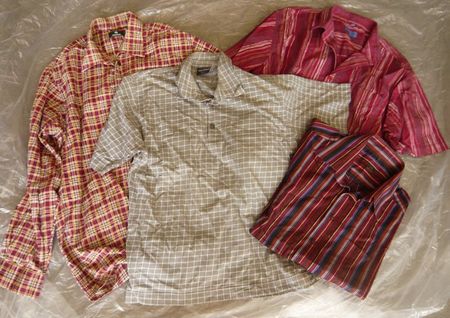 4 Hemde Gr L-XL