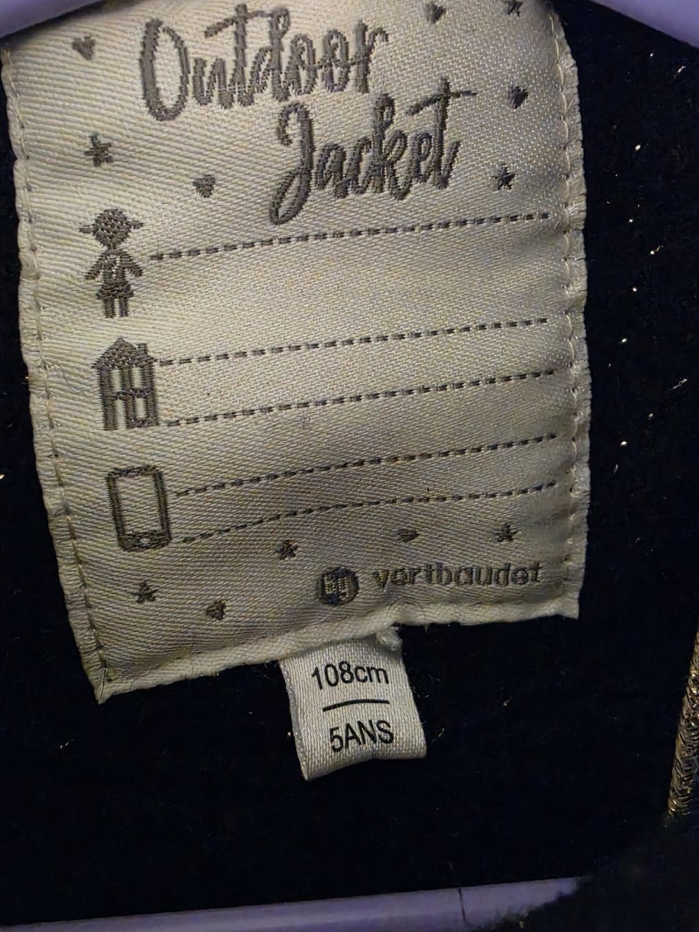 Vertbaudet Giacche & Cappotti: Vertbaudet Outdoor Jacket black size 108cm – Usato da Zürich venduto da sla_5rwh 2