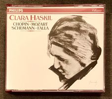 4 CDs CLARA HASKIL – CHOPIN • MOZART • SCHUMANN • FALLA