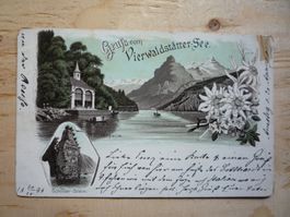 Gruss vom Vierwaldstättersee, Litho, 20.IV.98
