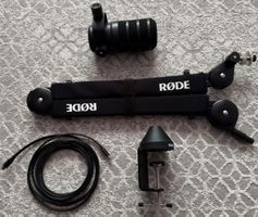 RØDE Podmic USB Mikrofon + RØDE PSA1+ Studioarm