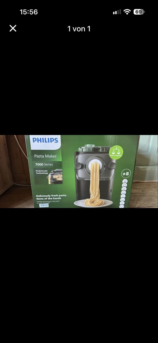 Philips Elettrodomestici da cucina: Pastamaschine – Nuovo e nell'imballaggio originale da Gams venduto da Tschudi98