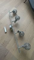 Moderne 4-flammige Deckenlampe aus Chrom