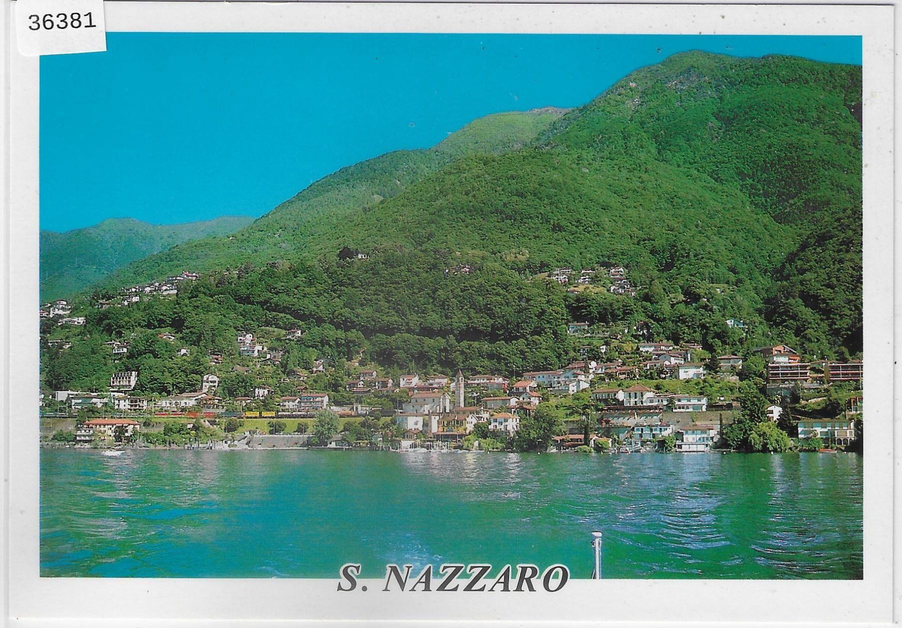 Cartoline postali: San Nazzaro Gambarogno – Usato da Ettingen venduto da Kartenplanet