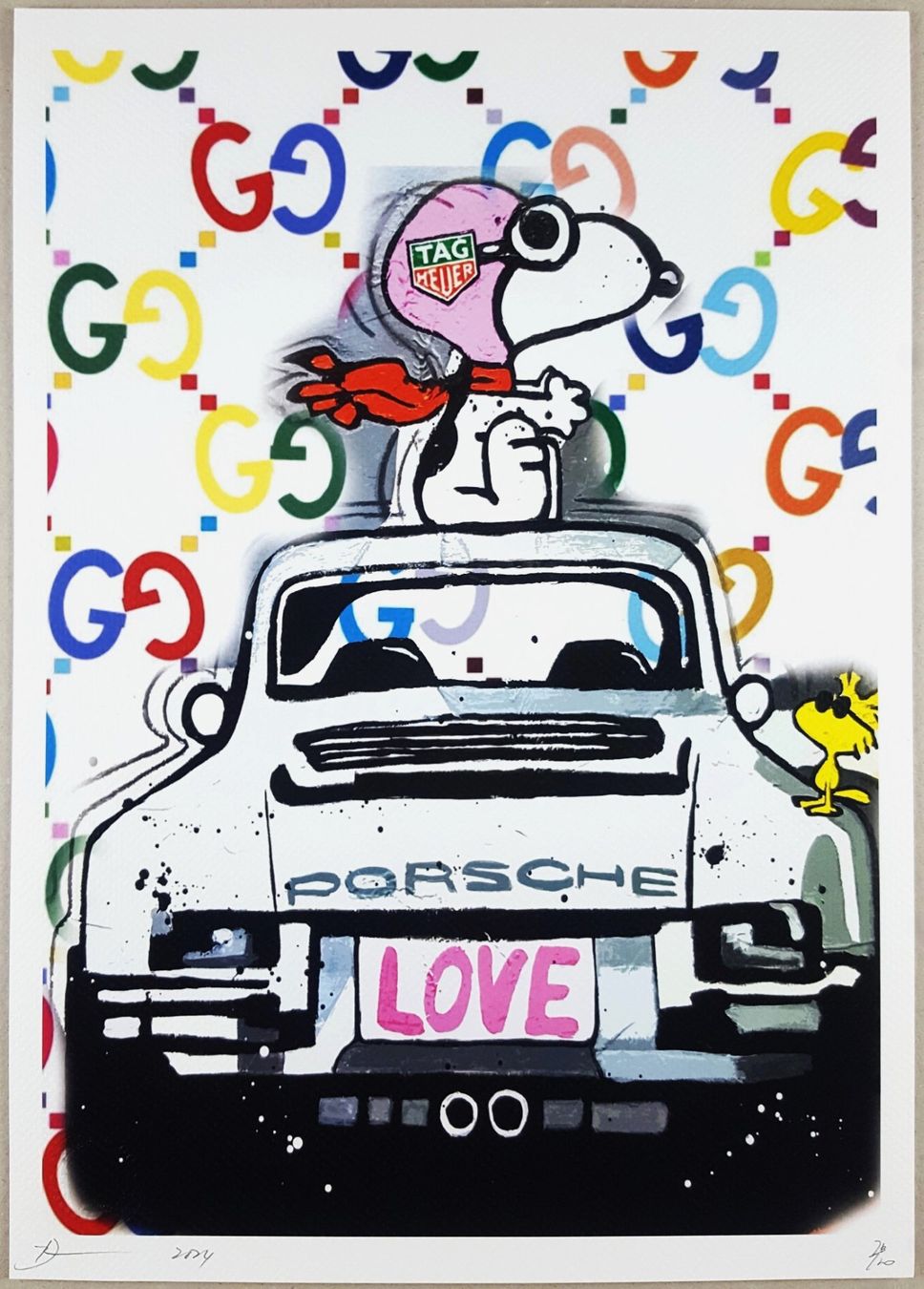 Death NYC Ltd Pop Art Druck 