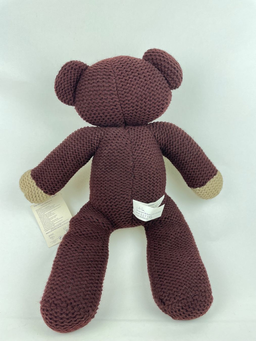 Giocattoli: Original Mr Bean Teddy by Tiger Television Ltd – Usato da Genthod venduto da lightyear63 1