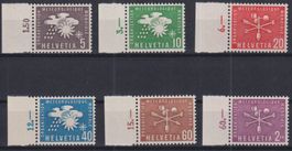 N48) Aemter Satz OMM 1 - 6, mit Gummi ohne Falz.