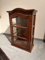 Schöne Holz-Glas-Vitrine ab 1.-CHF