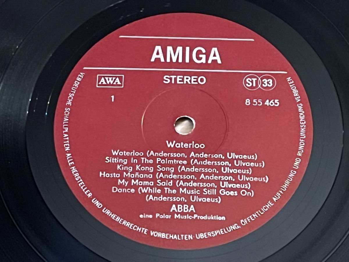 Dischi in vinile: ABBA Waterloo Lp DDR Amiga – Usato da Basel venduto da Vinyloase 3