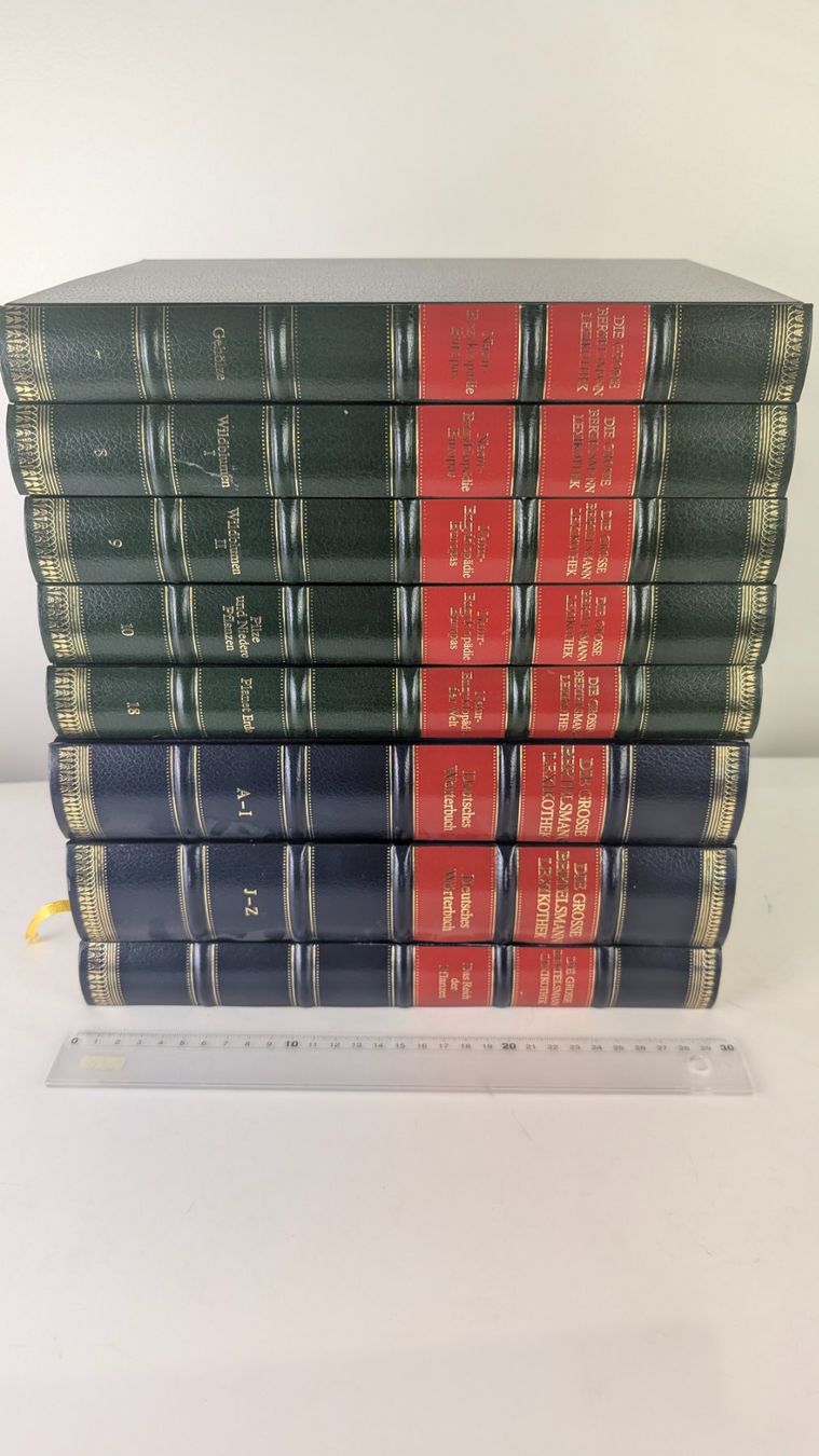 Libri: Bertelsmann Lexikon Konvolut 8 Bände – Usato da Zürich venduto da 1.Simon