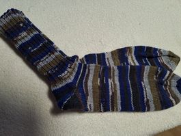 handgestrickte Socken Grösse 44 / 45