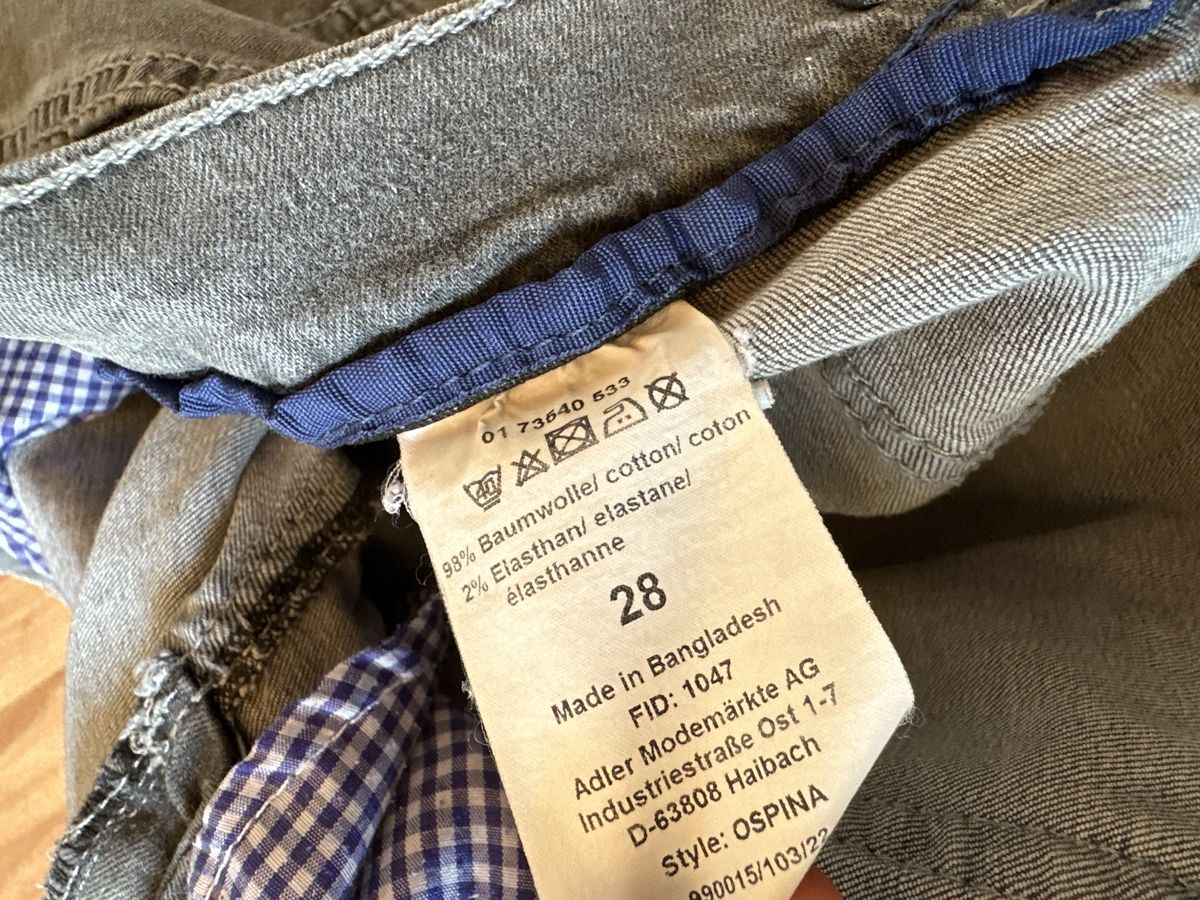 Jeans: Bexleys Herren Jeans, Grau, Gr. 28, einf. Bundweite ca. 47cm – Usato da Wald AR venduto da sim_m9vw 3