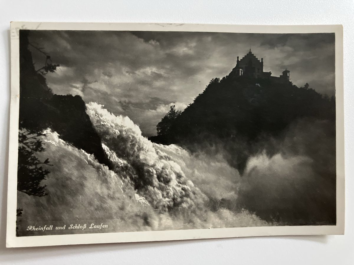 Ansichtskarten: AK Rheinfall 1930 – Gebraucht aus Zürich von Classic_Collection_Zurich