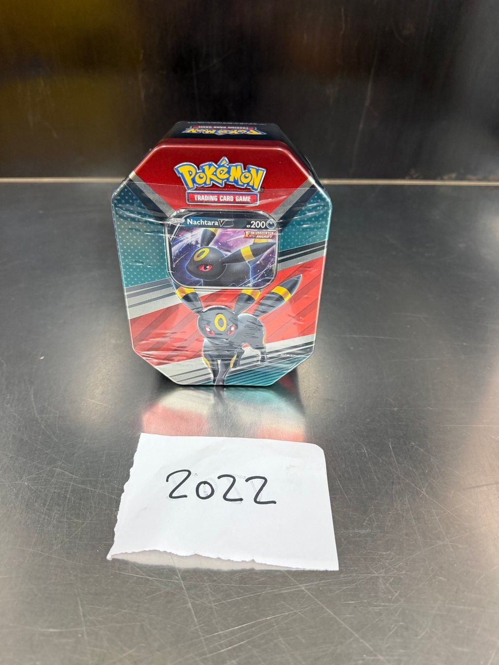 Pokémon Carte collezionabili: POKEMON-TIN BOX-NACHTARA V-2022 – Nuovo e nell'imballaggio originale da Frick venduto da RC2367