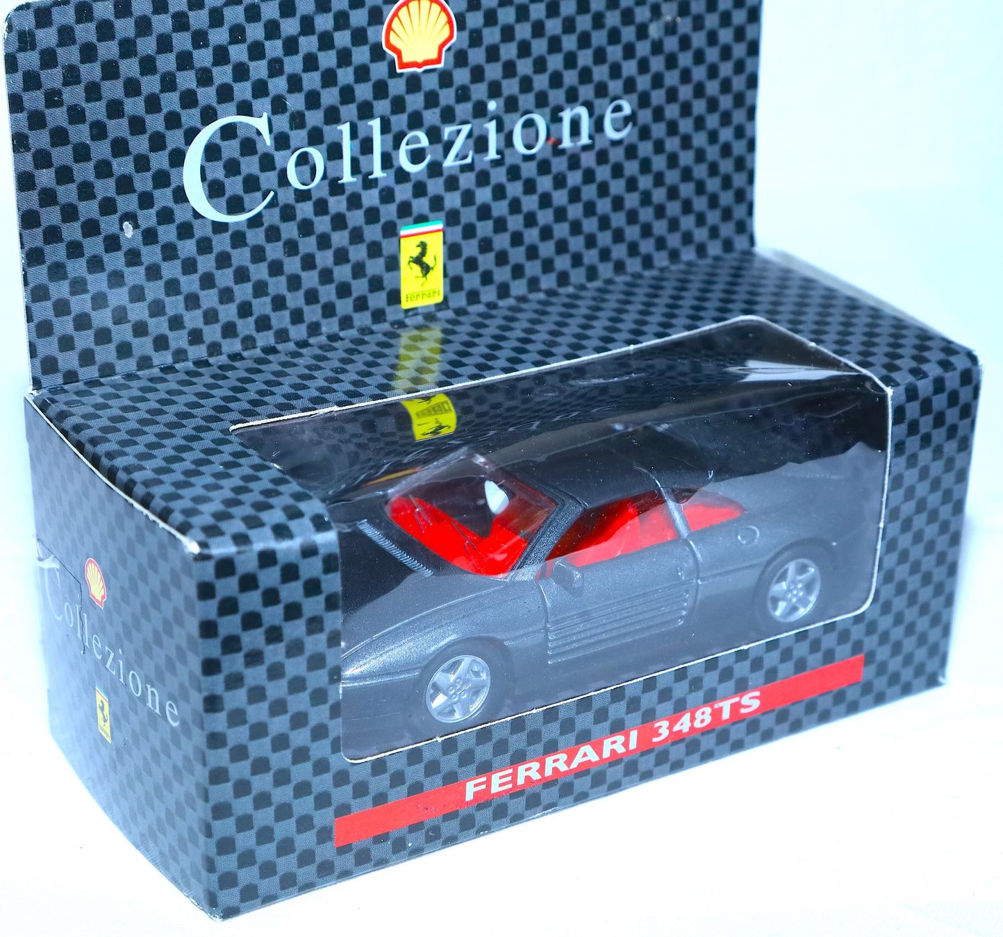 Ferrari Modellautos: FERRARI 348 TS SAMMLUNG VON SHELL 1:38 – Neu und originalverpackt aus Ipsach von Merlux