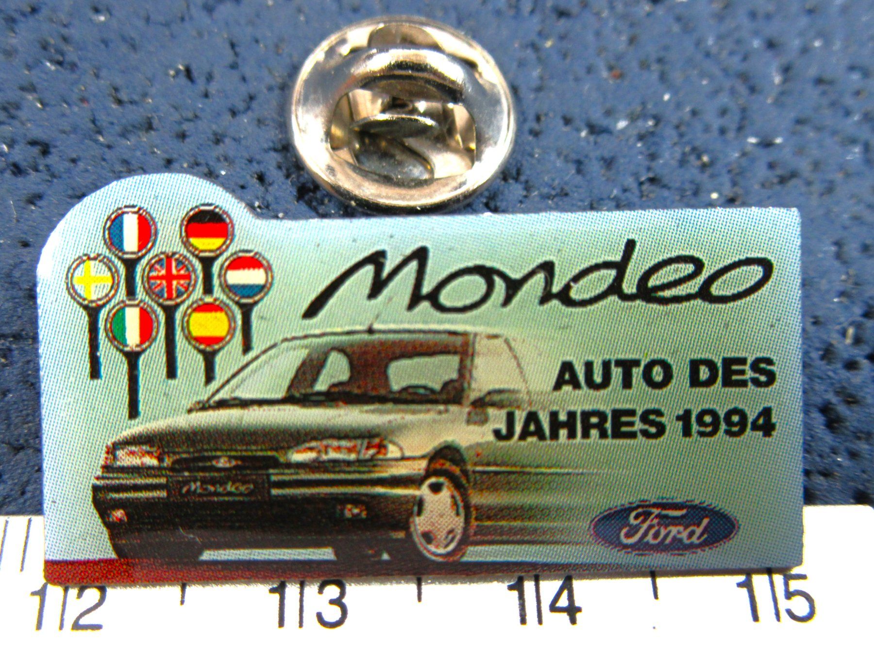 Ford Plaketten & Abzeichen: FORD MONDEO AUTO PIN – Gebraucht aus Ettingen von Hausi4711