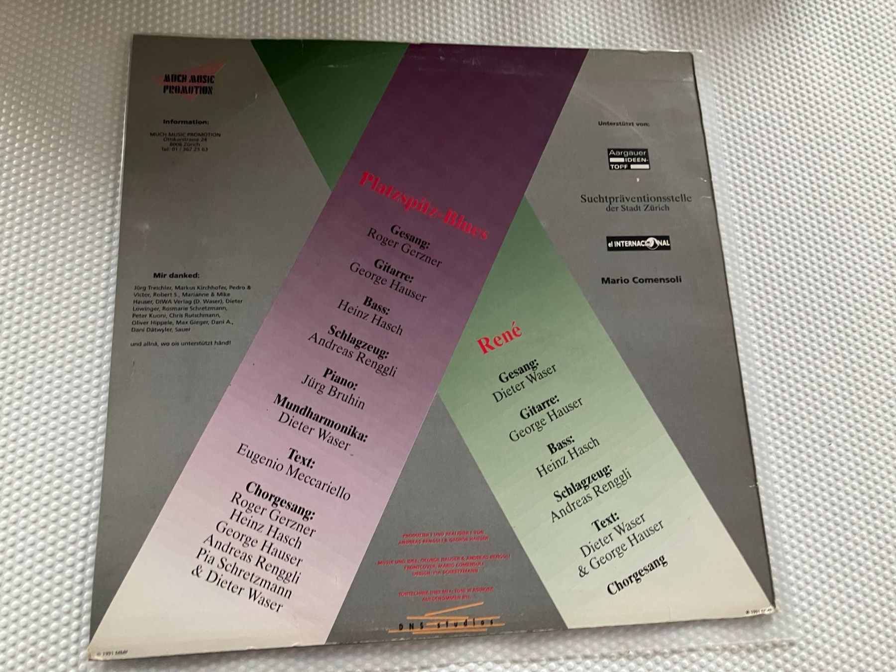 Dischi in vinile: Platzspitz Blues Band – Usato da Aarwangen venduto da Jukebox3 2