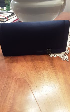 blaue Tasche