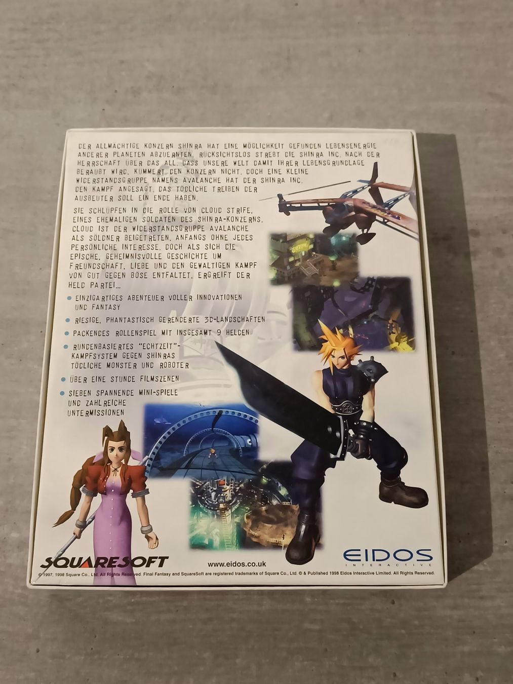 Spiele: Final Fantasy VII für PC – Gebraucht aus Recherswil von Bigdoomtrain 1